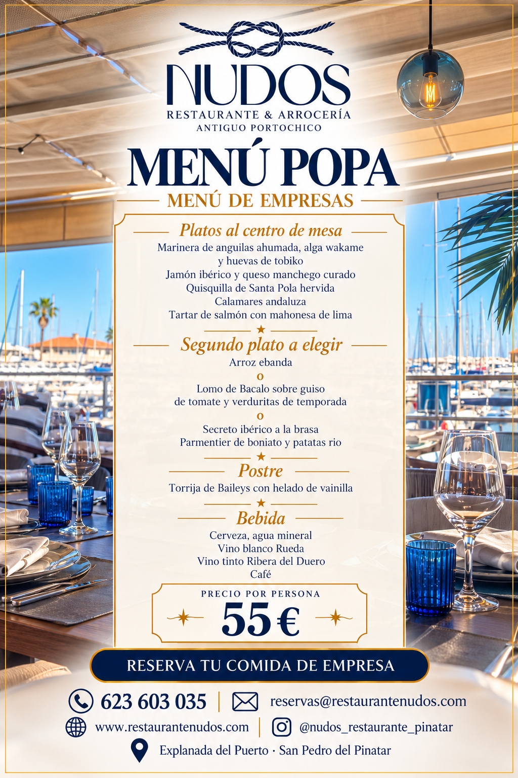 Menú Popa